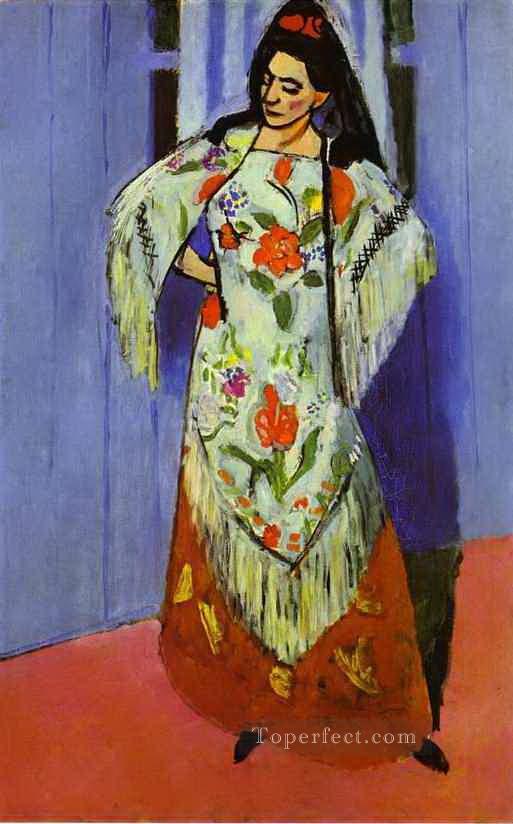 マニラ ショール 1911 年抽象フォービズム アンリ マティス油絵